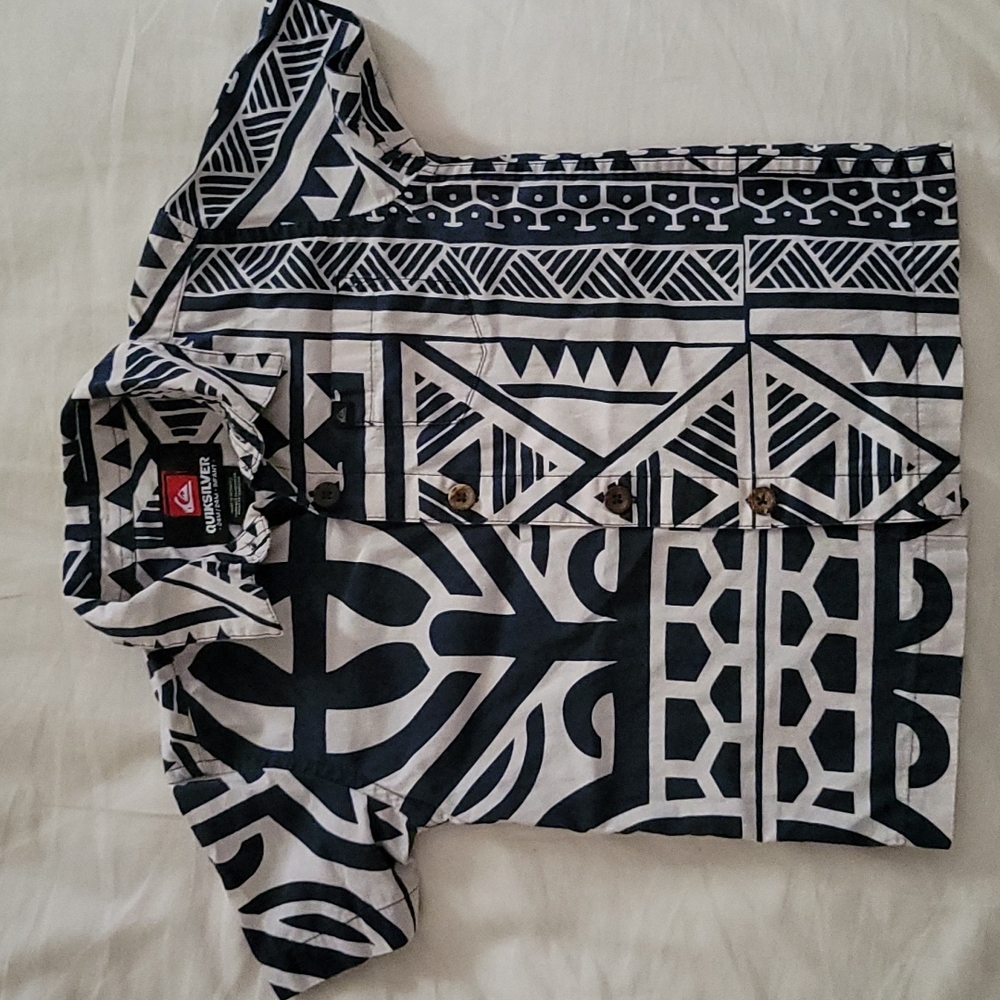 Quicksilver Aloha shirt Hawaiian